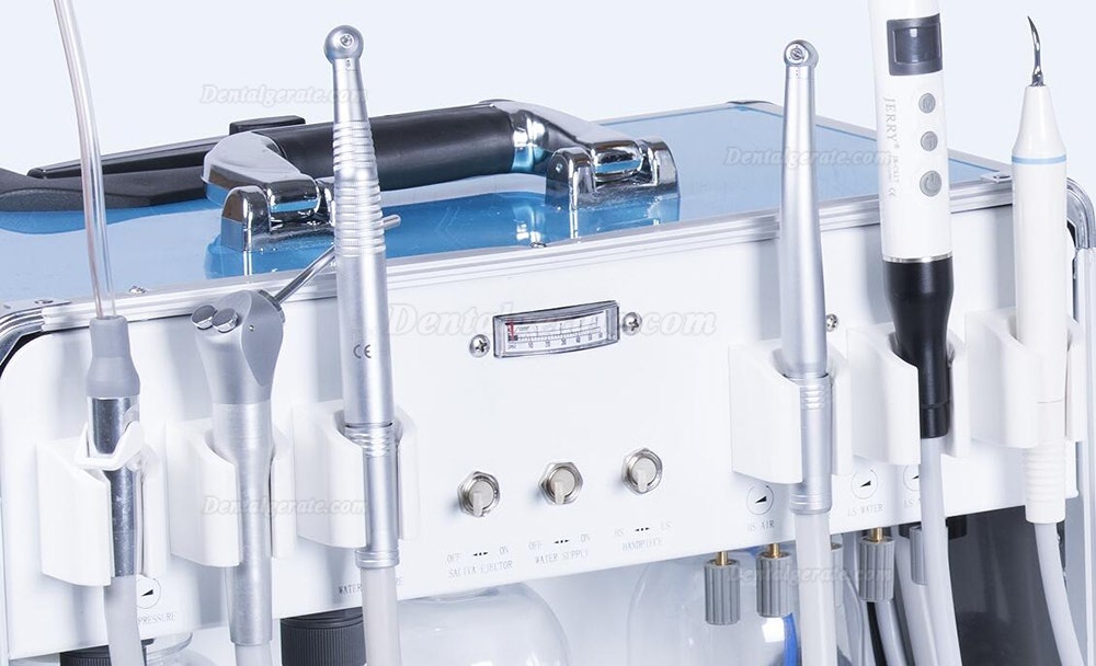 Greeloy&reg; GU-P206 Mobile Zahnarzt Behandlungseinheit(Mobile Dentaleinheit) mit Kompressor Suction
